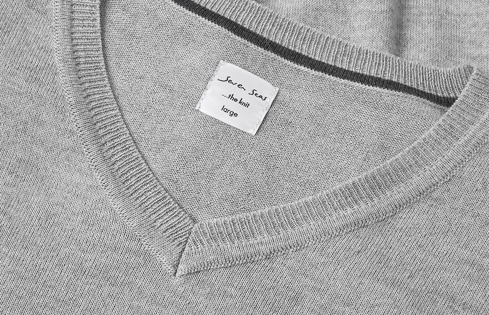 SEVEN SEAS The knit | v-neck