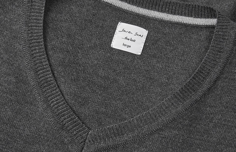 SEVEN SEAS The knit | v-neck