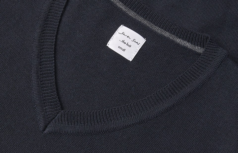 SEVEN SEAS The knit | v-neck | damski
