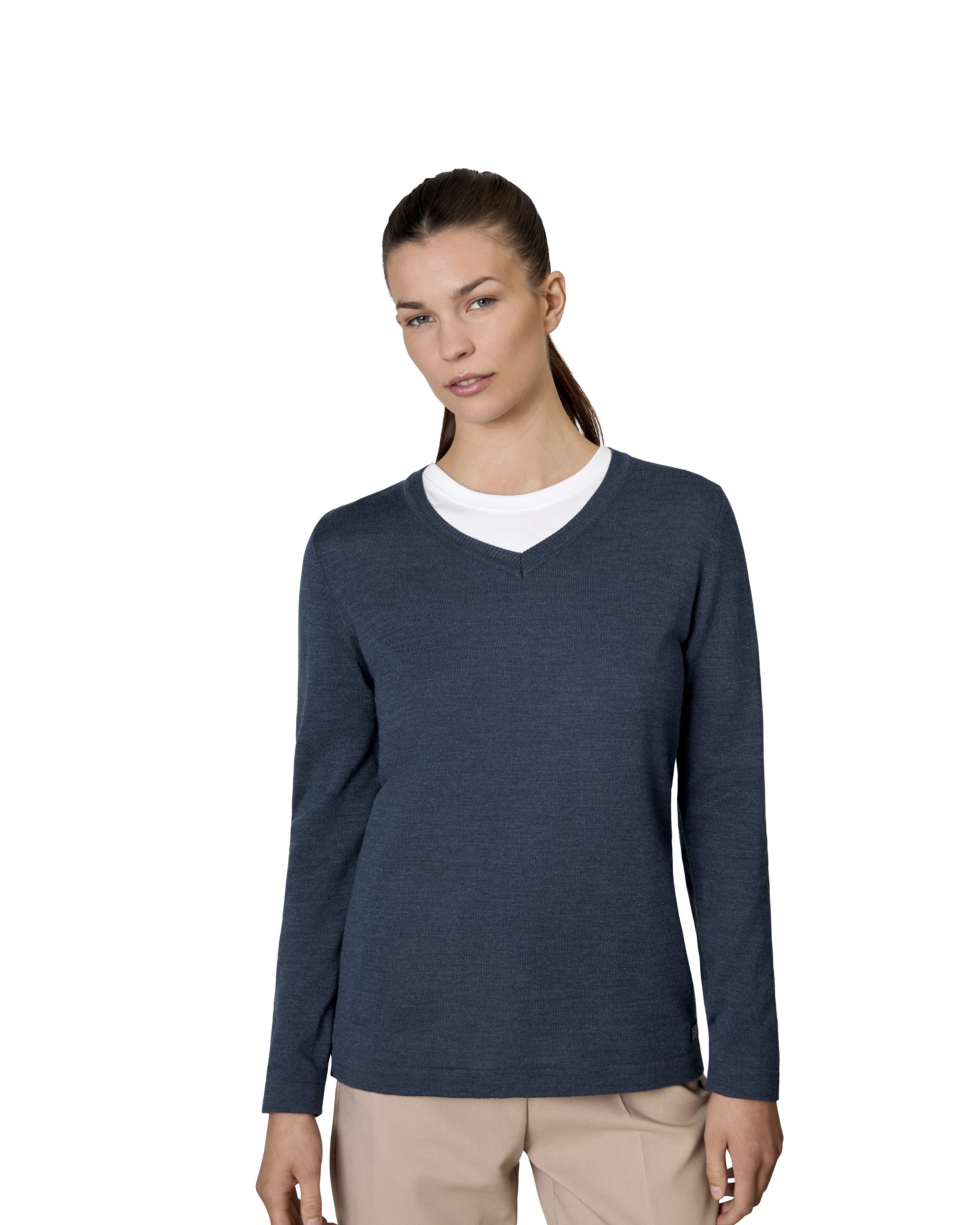 SEVEN SEAS The knit | v-neck | damski