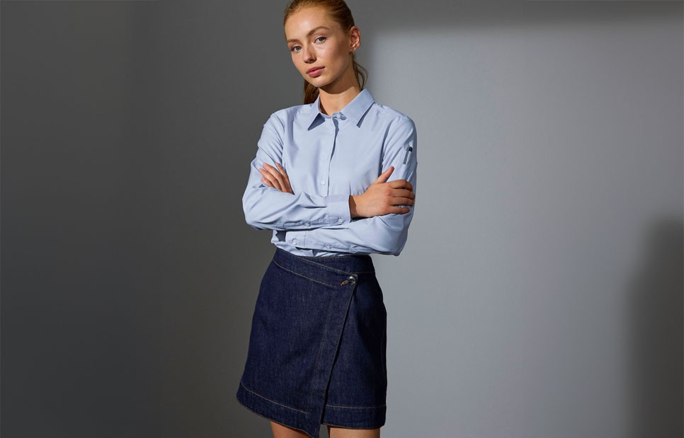 SEVEN SEAS Poplin | stretch | damska