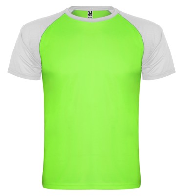 Zielony fluorescencyjny/biały