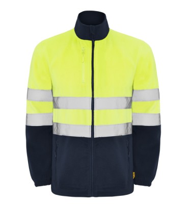 Granatowy/żółty fluorescencyjny