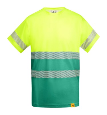 Zieleń ogrodowa/żółty fluorescencyjny