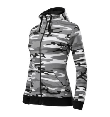 Bluza damska Camo Zipper