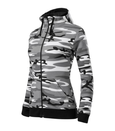 Bluza damska Camo Zipper