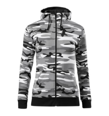 Bluza damska Camo Zipper