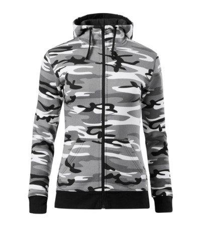 Bluza damska Camo Zipper