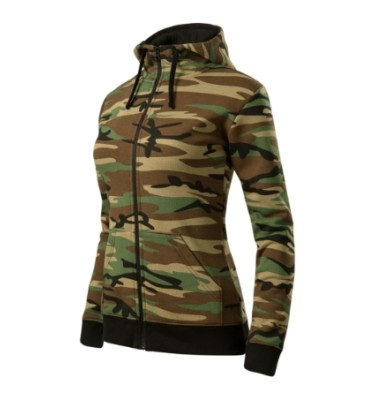 Bluza damska Camo Zipper