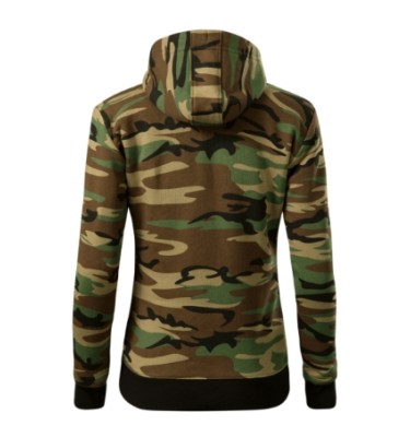 Bluza damska Camo Zipper