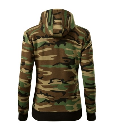 Bluza damska Camo Zipper