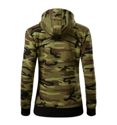 Bluza damska Camo Zipper