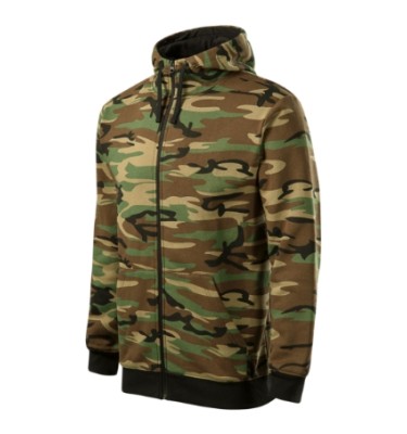 Bluza męska Camo Zipper
