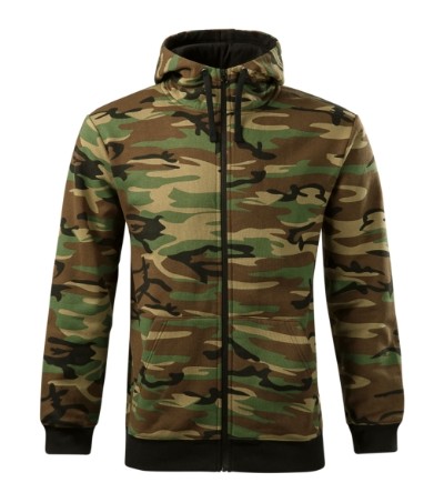 Bluza męska Camo Zipper