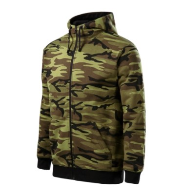 Bluza męska Camo Zipper