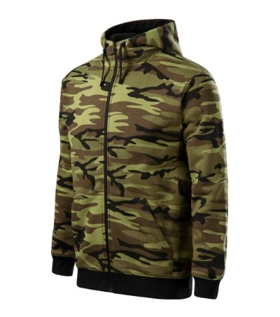Bluza męska Camo Zipper