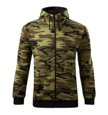 Bluza męska Camo Zipper