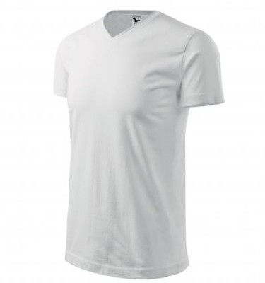 Koszulka unisex Heavy V-neck