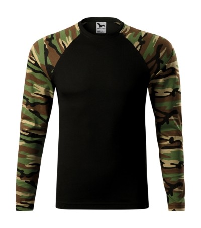 Koszulka unisex Camouflage LS