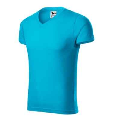 Koszulka męska Slim Fit V-neck