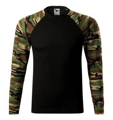Koszulka unisex Camouflage LS
