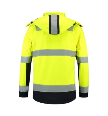 Softshell kurtka unisex Bi-color EN ISO 20471 Softshell