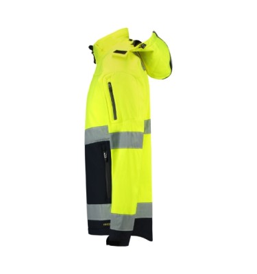 Softshell kurtka unisex Bi-color EN ISO 20471 Softshell