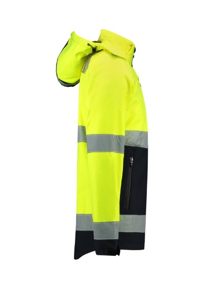 Softshell kurtka unisex Bi-color EN ISO 20471 Softshell