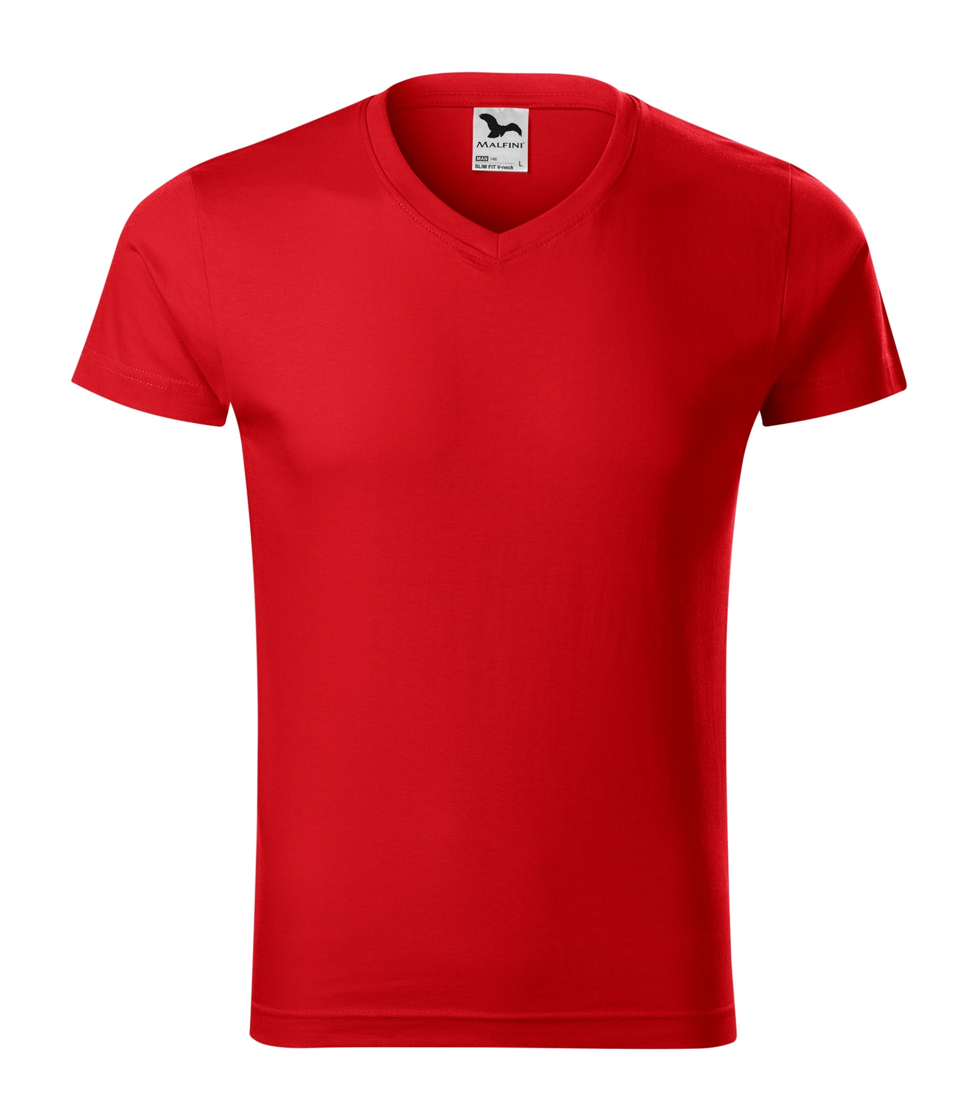 Koszulka męska Slim Fit V-neck
