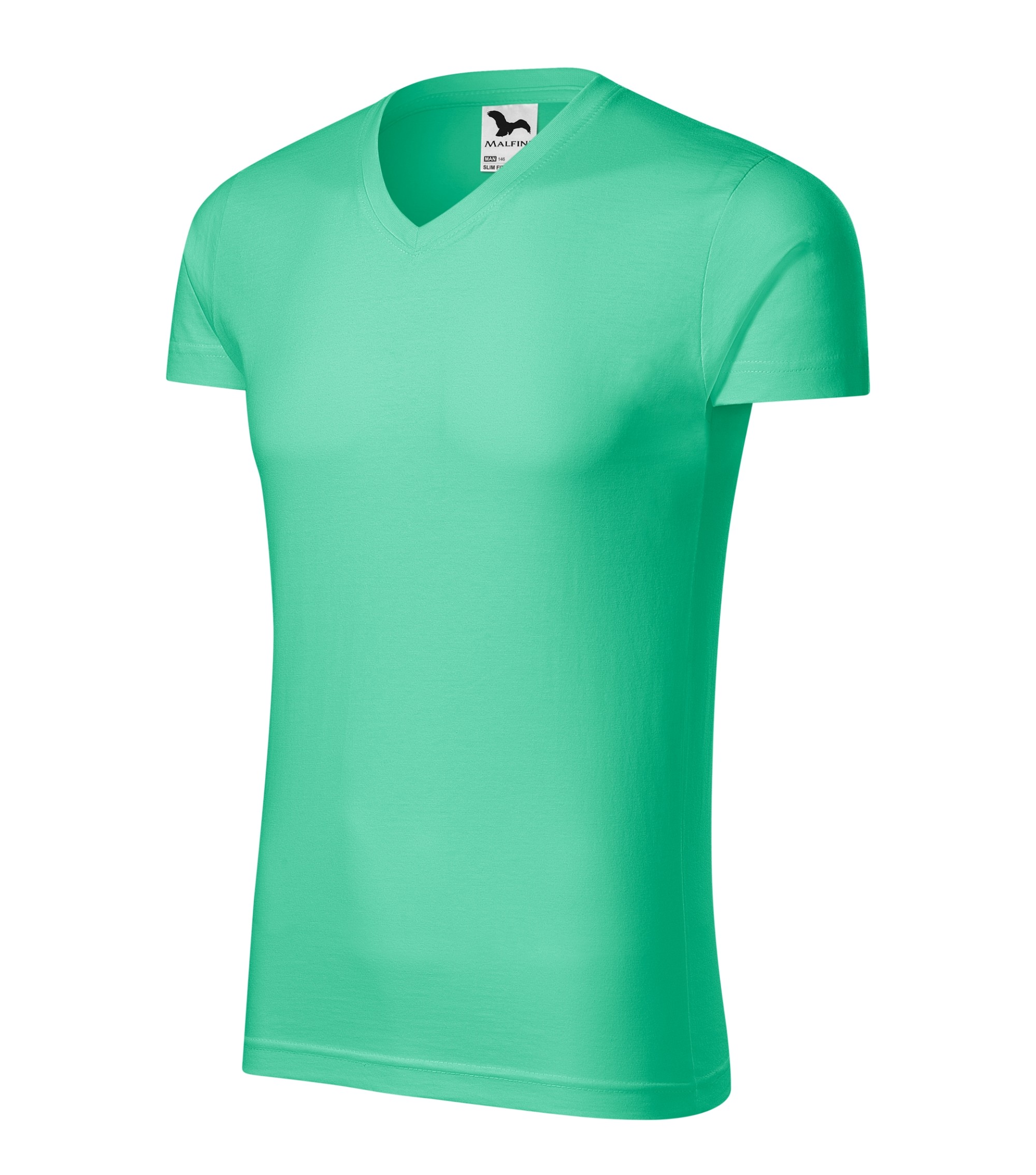 Koszulka męska Slim Fit V-neck