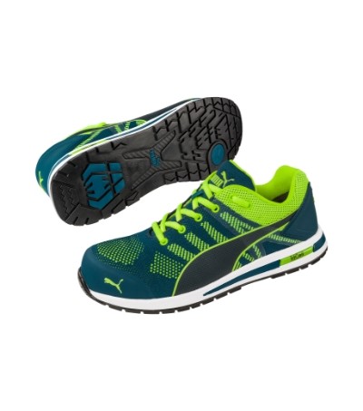 Półbuty męskie Elevate Knit Green Low