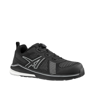 Półbuty męskie VOLTAGE BLACK QL LOW