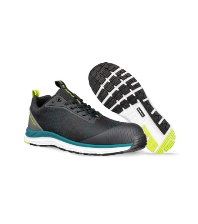 Półbuty unisex AER55 IMPULSE BLACK BLUE LOW