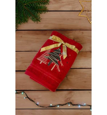 OLIMA CHRISTMAS TOWEL - PINES