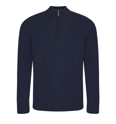 WAKHAN 1/4 ZIP SUSTAINABLE SWEATER