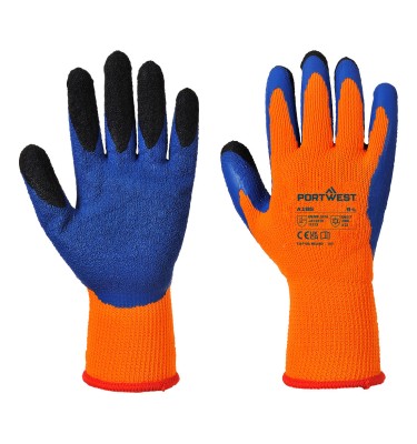 Cold 7 Latex Crinkle Finger Dipped Glove