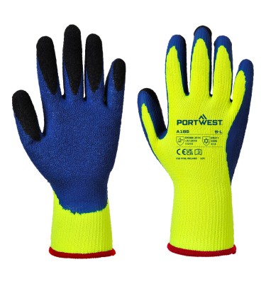 Cold 7 Latex Crinkle Finger Dipped Glove
