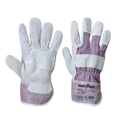 Leather Rigger 260 Cow Split Palm Bar Glove