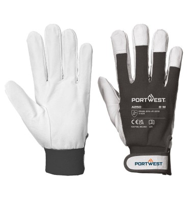 Leather 110 Grain Palm Mechanical Glove