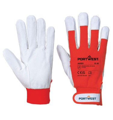 Leather 110 Grain Palm Mechanical Glove