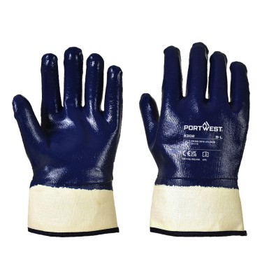 Grip Nitrile Fully Dipped Safety Cuff