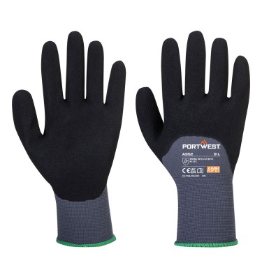 Grip 15 Nitrile Sandy 3/4 Palm Glove