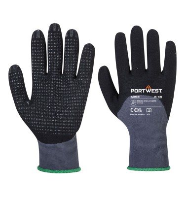 Grip 15 Nitrile Sandy 3/4 Palm Dotted Glove