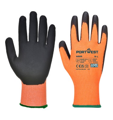 Cut D13 PU Viz-Tex Glove