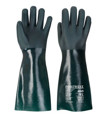 Chem 450 PVC Double Dipped Gauntlet