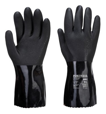 ESD PVC Chemical Gauntlet