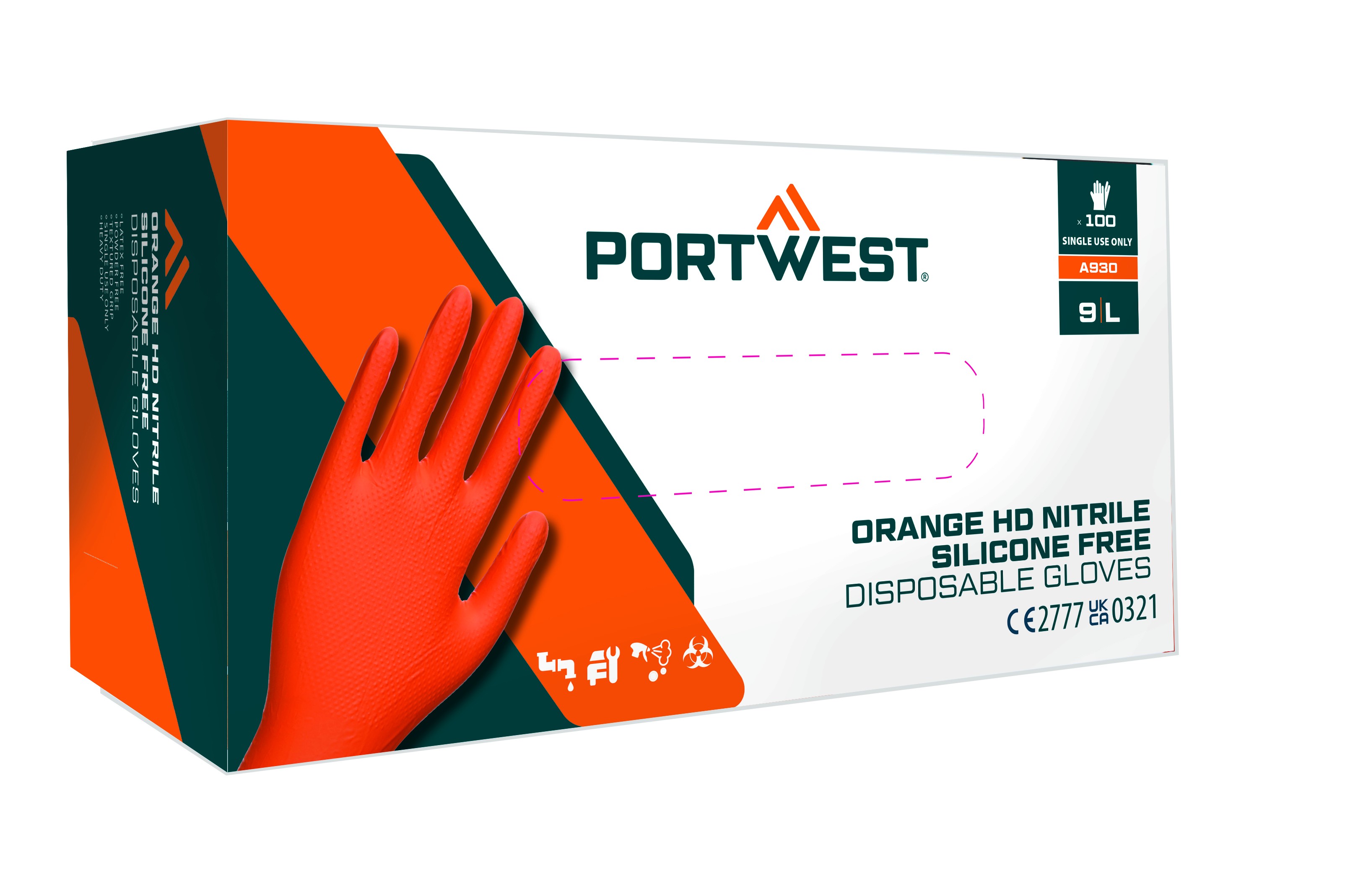 Disp 7 mil Disposable Glove (Pk100)