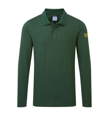 Anti-Static ESD Polo Shirt L/S