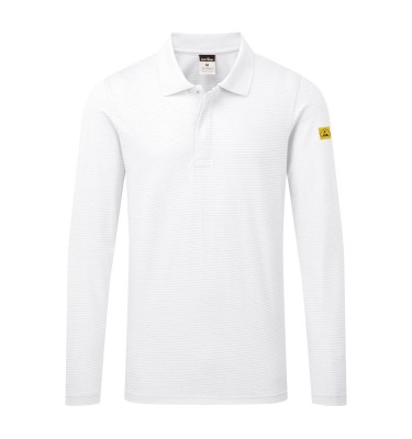 Anti-Static ESD Polo Shirt L/S