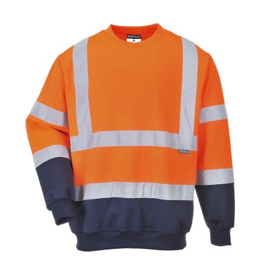 Hi-Vis Contrast Sweatshirt